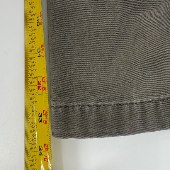 Carhartt Men's Brown Canvas Work Pants Relaxed Fit Straight Leg Size 32x34 - Picture 13 of 14